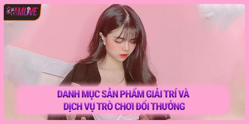 Danh mục sản phẩm giải trí và dịch vụ trò chơi đổi thưởng