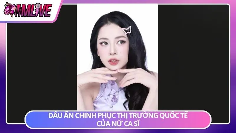 Hình ảnh tại các sự kiện quốc tế cho thấy bước tiến trong sự nghiệp