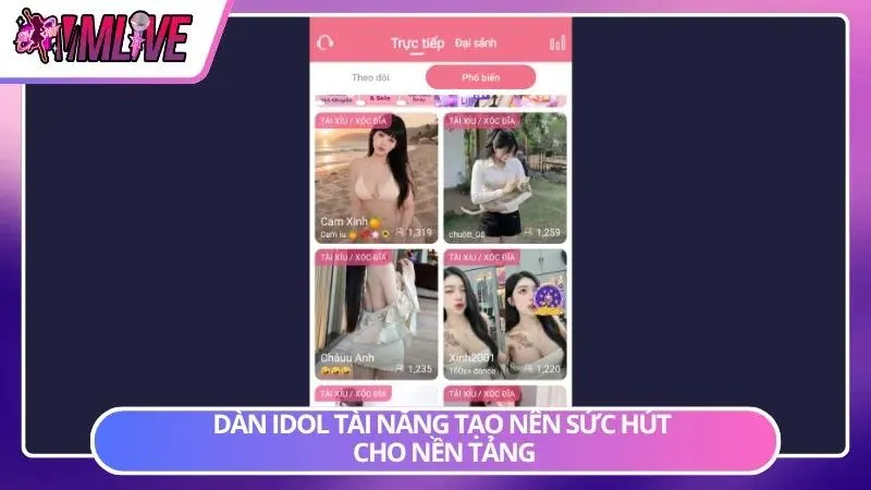 Mỗi idol mang phong cách biểu diễn riêng tạo dấu ấn với người xem